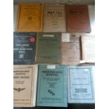 Ten WWII Military Vehicle Parts and Maintenance Manuals and Pamphlets