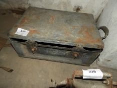 Galvanised Ammunition Box