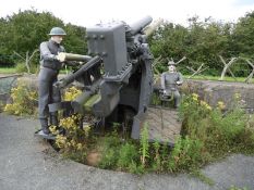 QF 3.75" Anti-Aircraft Gun with Two GRP Figures (Purchaser has a 3 month period to remove this item