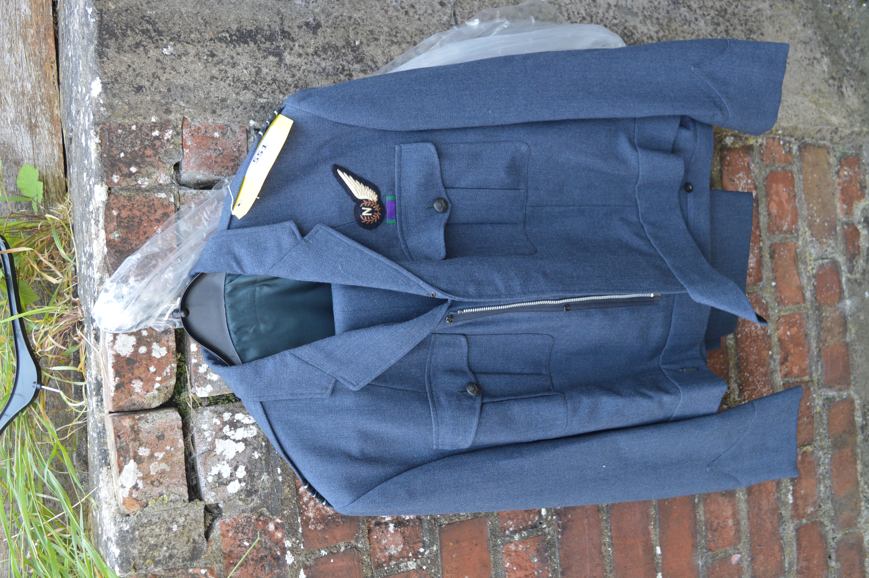 RAF Battle Dress Type Jacket and Trousers - Made in Singapore