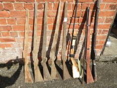 Eight Timber Rifles