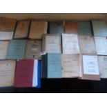 Twenty Post War Military Vehicle Parts and Maintenance Manuals and Pamphlets