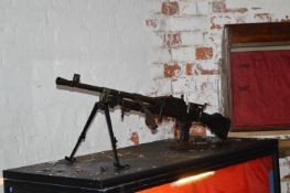 Bren Gun MK1 Lithgow 1942 .303" Light Machine Gun No.A4558 with Deactivation Certificate 13/08/1996