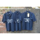 Three Navy Blue Fort Paull Shirts Size: S