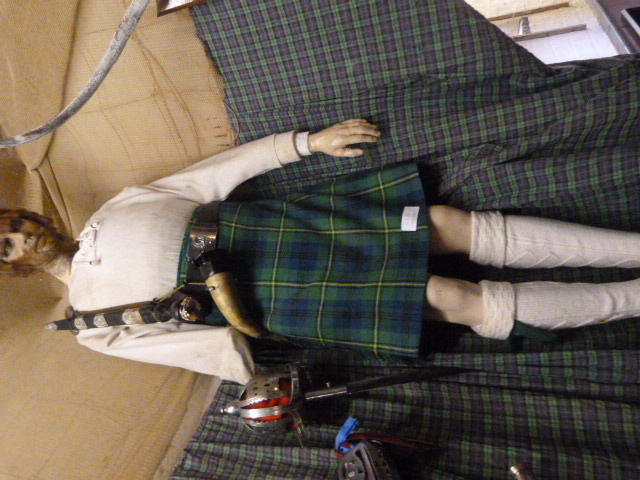 Johnstone Collection: Life Size Mannequin in Full Scottish Dress