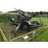 QF 3.75" Mobile Anti-Aircraft Gun (Purchaser has a 3 month period to remove this item from site)
