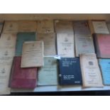 Twenty Post War Military Vehicle Parts and Maintenance Manuals and Pamphlets