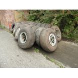 Twenty Aviation Wheels and Tyres to Suit the Beverley Blackburn Transporter