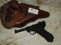 Replica Luger with Holster