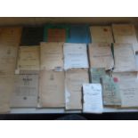 Twenty Post War Military Vehicle Parts and Maintenance Manuals and Pamphlets