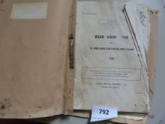 Centurion Mk. III, V and VI User Hand Book