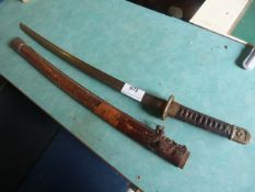 WWII Japanese Officers Sword - Type 98 Shin Gunto