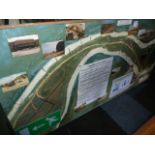 7' x 3'4" 3D Map of Kilnsey to Spurn Railway