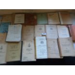 Twenty Post War Military Vehicle Parts and Maintenance Manuals and Pamphlets