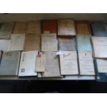 Twenty Post War Military Vehicle Parts and Maintenance Manuals and Pamphlets