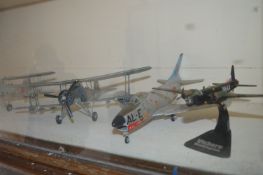Six Assorted Model Aircraft