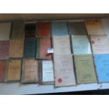 Twenty Post War Military Vehicle Parts and Maintenance Manuals and Pamphlets