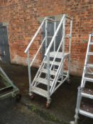 Aluminium Mobile Staircase