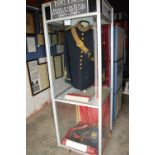 Victorian Officers Uniform of the Royal Garrison Artillery Complete with Showcase