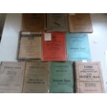 Ten WWII Military Vehicle Parts and Maintenance Manuals and Pamphlets