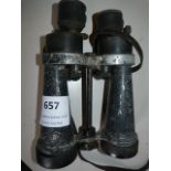 Pair of Binoculars by Barr & Stroud with WD Arrow AP N.1900A, serial No. 83857