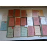 Twenty Post War Military Vehicle Parts and Maintenance Manuals and Pamphlets