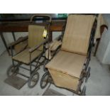 Two Early 20th Century Wheelchairs