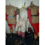 Three Distressed Civil War Period Mannequins