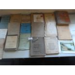 Twenty Post War Military Vehicle Parts and Maintenance Manuals and Pamphlets