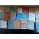 Twenty Post War Military Vehicle Parts and Maintenance Manuals and Pamphlets