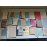 Twenty Five Training Manuals Including WWII - Small Arms, Anti-Aircraft, RASC Staff Duties, etc.