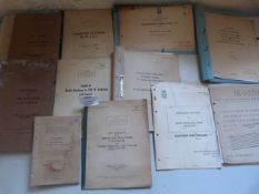 Eleven Assorted Signals Manuals and Pamphlets
