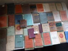Thirty Nine Assorted User Manuals Including Mighty Antar, SAS Land Rover, GM Armoured Truck, etc.