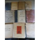 Ten WWII Military Vehicle Parts and Maintenance Manuals and Pamphlets