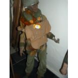 Fully Equipped 1950/60's British Para on Mannequin