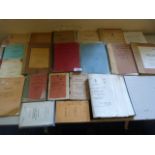 Twenty Post War Military Vehicle Parts and Maintenance Manuals and Pamphlets