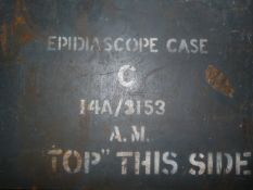 Air Ministry Epidiascope (Opaque Projector) in Case