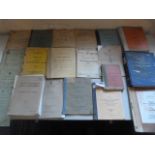 Twenty Post War Military Vehicle Parts and Maintenance Manuals and Pamphlets