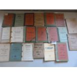 Twenty Post War Military Vehicle Parts and Maintenance Manuals and Pamphlets