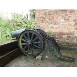 Decorative Cast Iron Cannon