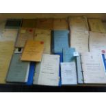 Twenty Post War Military Vehicle Parts and Maintenance Manuals and Pamphlets