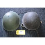 Two Post War British Helmets