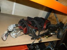 Ben Sayers Golf Trolley, Wilson Golf Bag and Assor