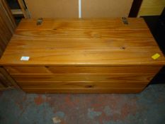 Pine Blanket Box etc.