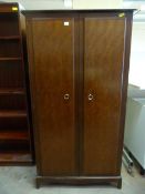 Small Double Wardrobe by Stag