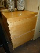 Small Two Drawer Cabinet