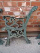 Pair of Cast Iron Bench Ends