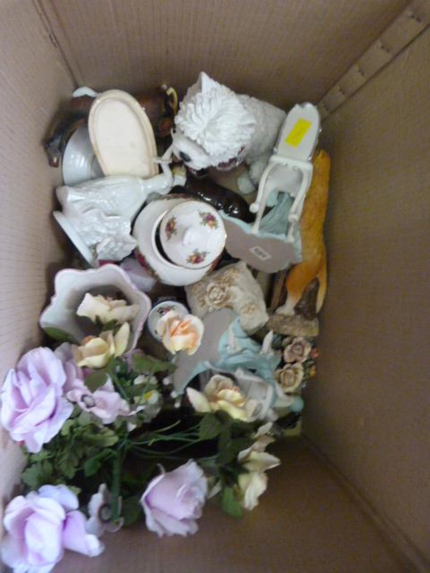 Box of Ornamental China