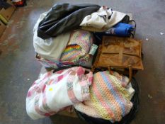 Clothes, Bags, Blankets, etc.