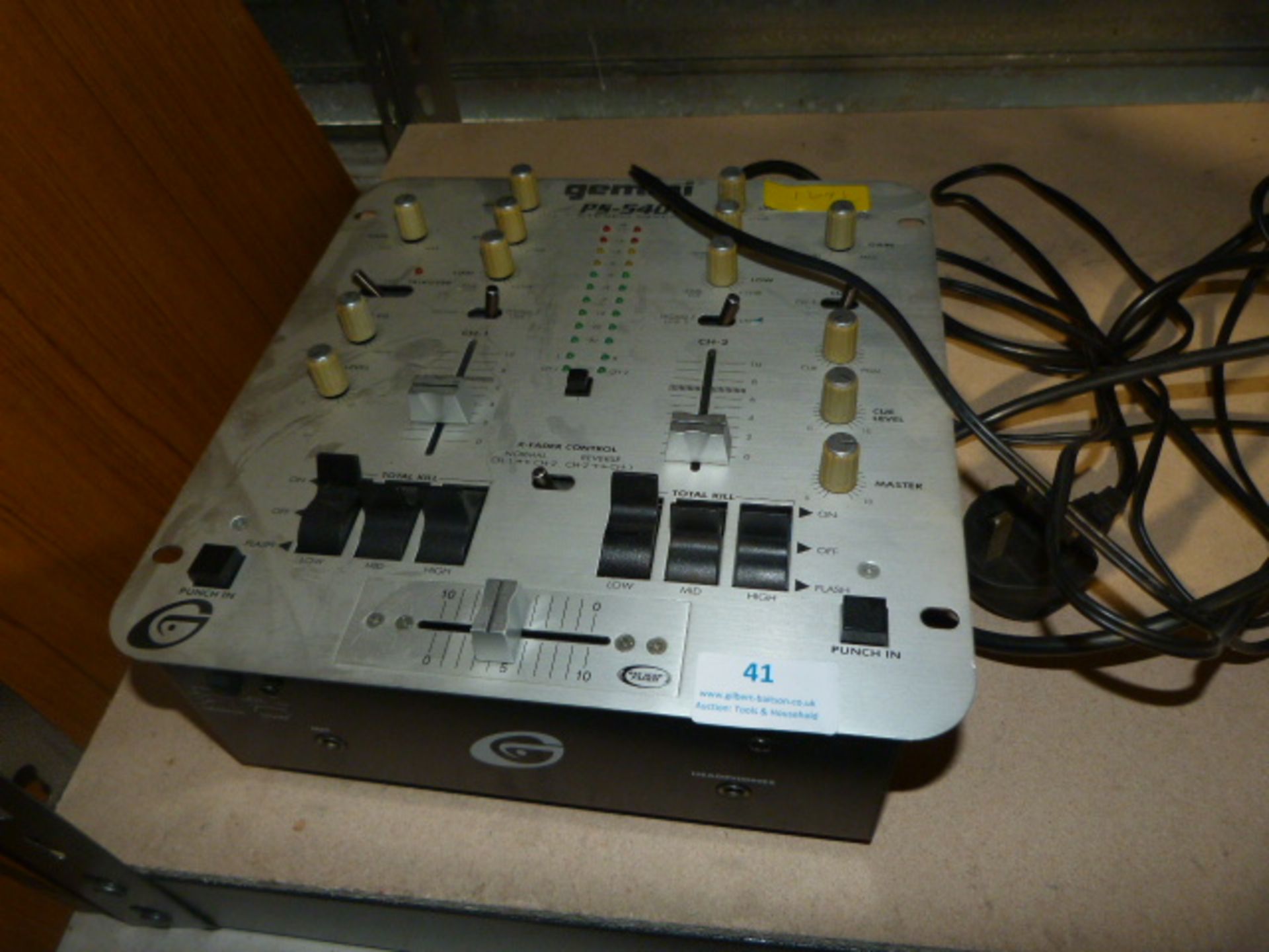 Gemini PS540i Stereo Mixer